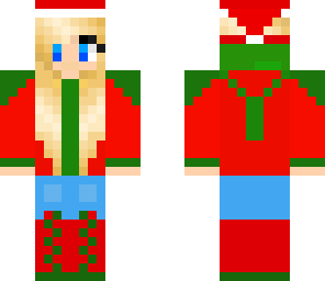 my cristmas skin