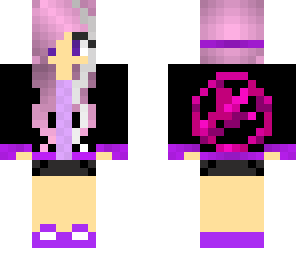 hunger games girl purple