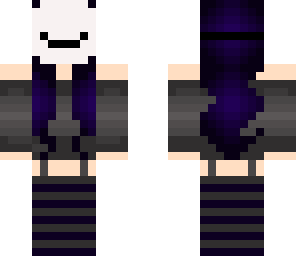girl with cry mask