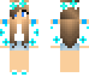 blue tumblr girl