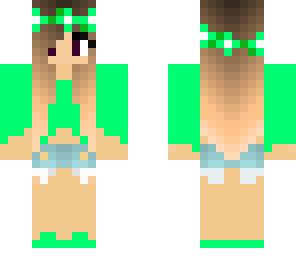 pretty mint girl