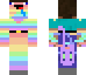 cerp steve turning into rainbow