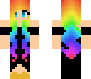 rainbow girl