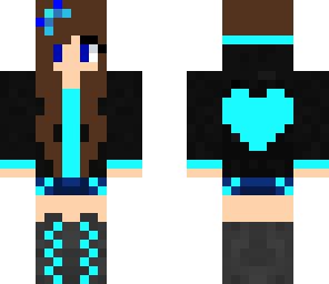 hoodie girl blue
