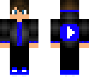 blue youtuber