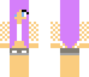 pastel hair girl