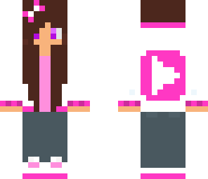 pink youtuber