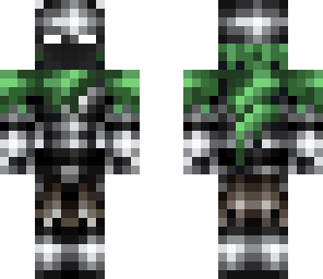 bedrock armor herobrine green