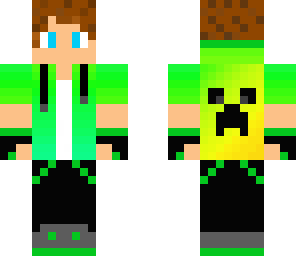 awesome green fading dude
