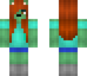 zombie wolf girl