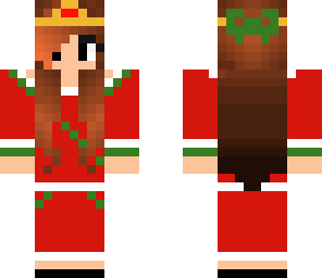 fire princess christmas skin