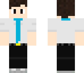 blue tie