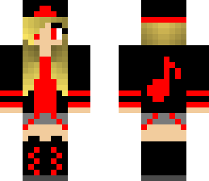 red music girl