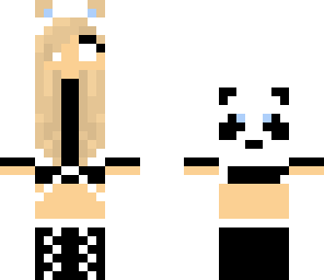 herobrine panda girl
