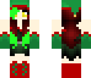 christmas girl skin