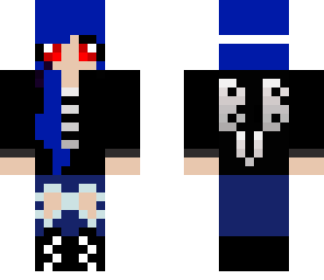 black veil brides blue girl
