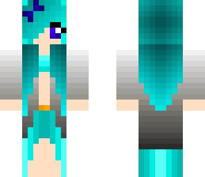 ocean 'mermaid' girl