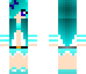 edited ocean 'mermaid' girl