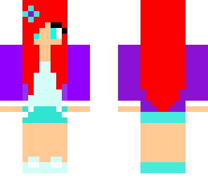 blue girl