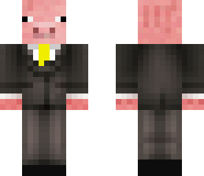 pig in a suit