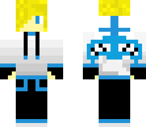 hawt teen with angel blue wings