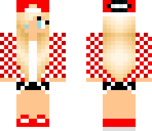red checkered gurl