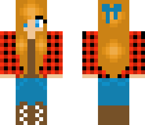 plaid girl
