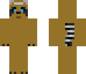 my sis made this raccoon