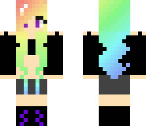 rainbow girl