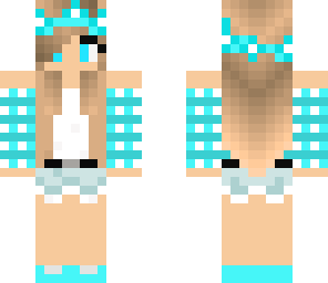 blue girl