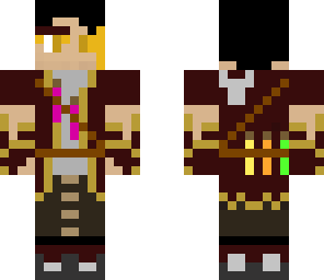 alchemist with potions