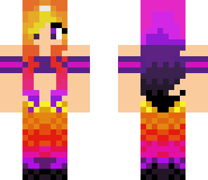 sunset mermaid