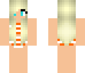 blonde swimsuit girl
