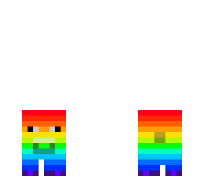 rainbow pig