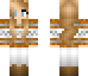 brown-orange autumn girl