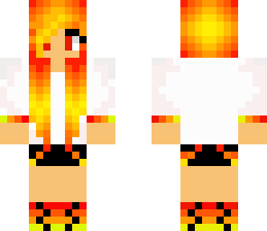 flame girl