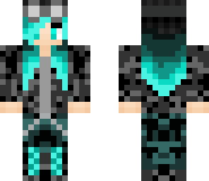blue girl