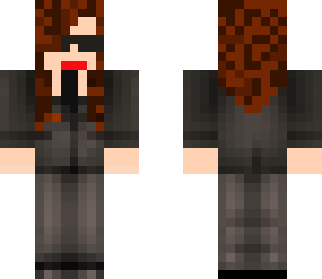 girl in black