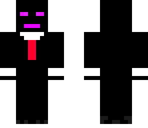 enderman with tuxedo
