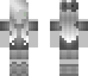 black and white