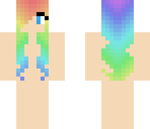 rainbow hair base