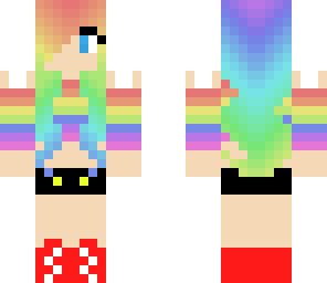 rainbow girl