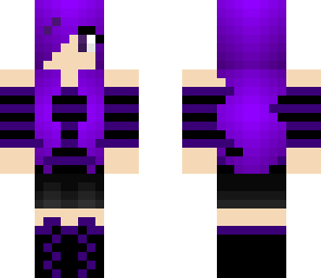 purple girl