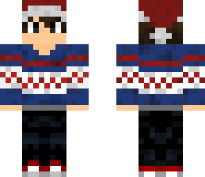 christmas cool guy with hat
