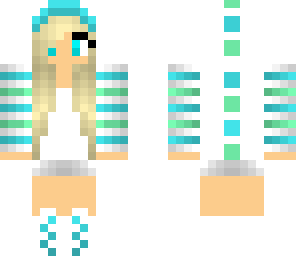 one point eight girl skin