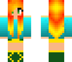 fire ice earth girl