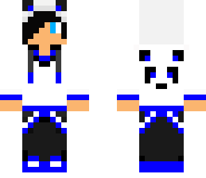 blue panda guy