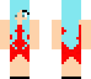 cute blue girl