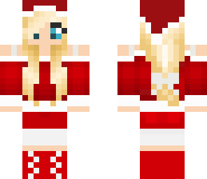 chritmas girl with hiden features