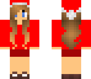 christmas santa girl
